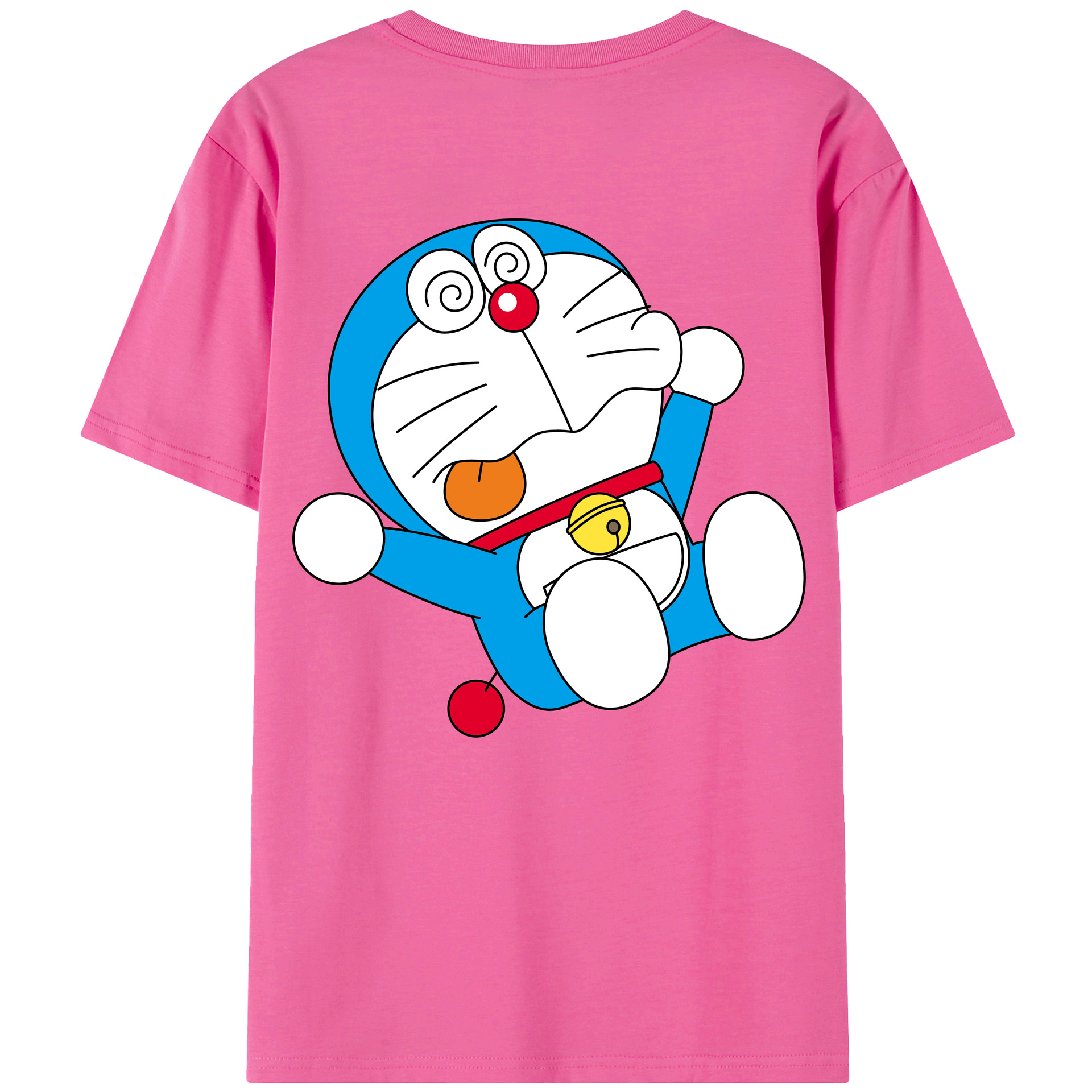 （画像用） ドラえもん Doraemon レディース半袖Tシャツ(バックプリント)